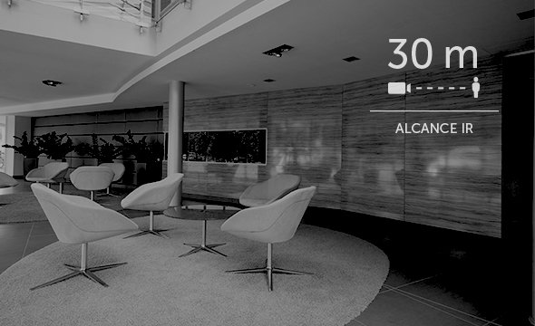 Alcance IR: captura no escuro total