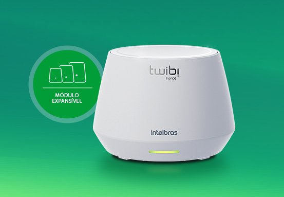 Ampla area de cobertura