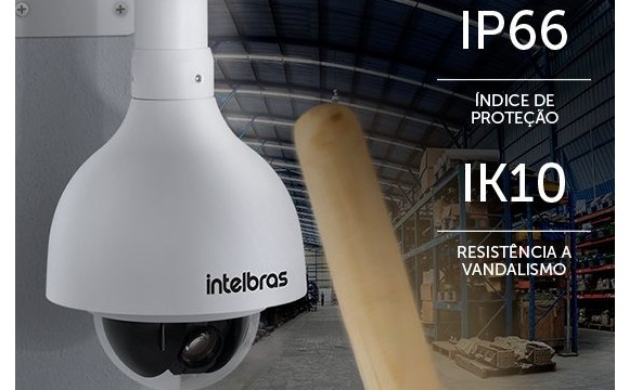 Resistência a toda prova com IK10 e IP66