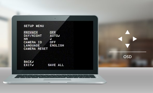 Multi recursos com Menu OSD