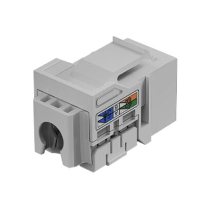 KEYSTONE JACK RJ45 FEMEA 90 GRAUS CAT5E BRANCO - INTELBRAS