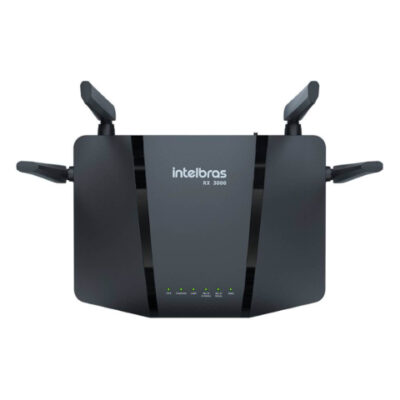 ROTEADOR WIRELESS DUAL BAND WIFI 6 RX 3000 - INTELBRAS