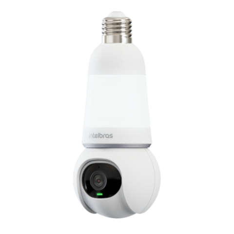 CAMERA LAMPADA MIBO IM6 360 GRAUS WI-FI FULL COLOR - INTELBRAS
