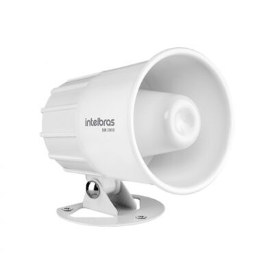 Sirene 115 dB SIR 2000 Branca Intelbras