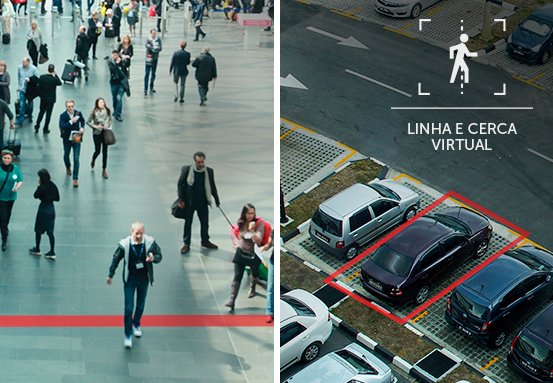 Linha e cerca virtual