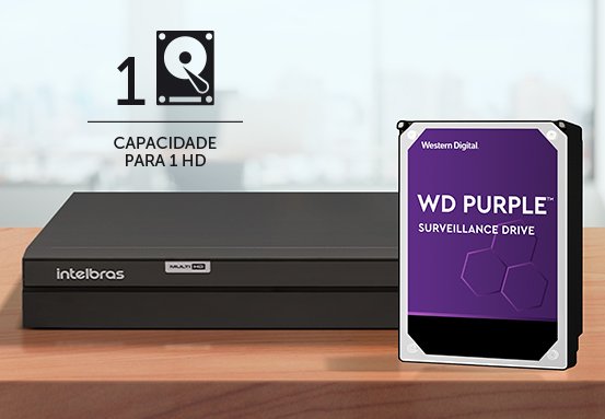 Equipado com HD de 1Tb