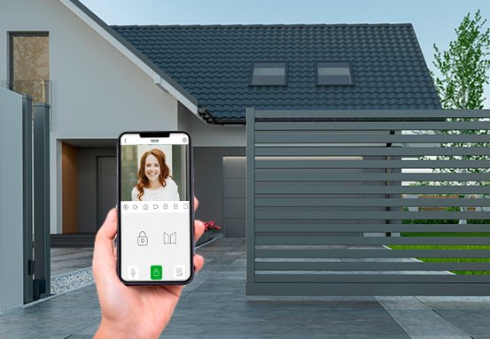 Libere o acesso aos seus visitantes pelo app de onde estiver
