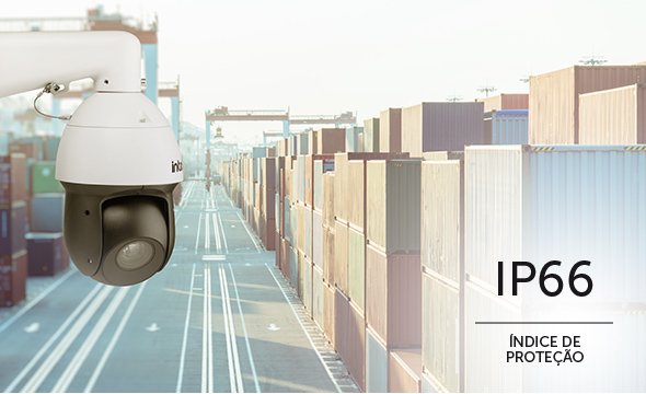 Resistência a toda prova com IP66