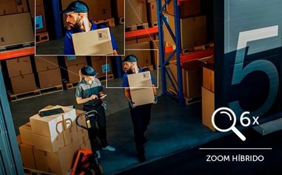 Imagens detalhadas mesmo em zoom