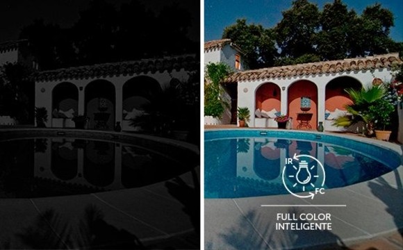 Nova tecnologia Full Color + IR