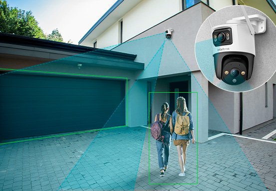 Duas câmeras em um único produto