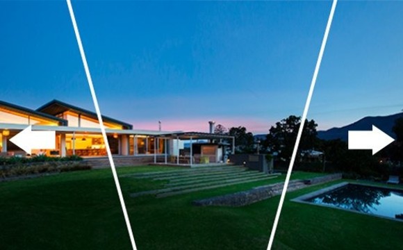 Monitoramento 355° com imagens em Full HD