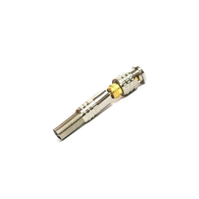 CONECTOR BNC GOLD 6MM PARAFUSO COM MOLA 05 UNIDADES - FASGOLD
