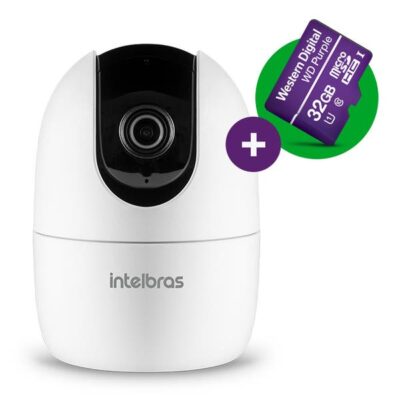 CAMERA MIBO IM4 WI-FI HD FULL HD COM MICROSD 32GB
