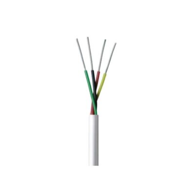 CABO ALARME CCI 2 PARES 26AWG (VIAS MULTICORES) BRANCO COM 100M