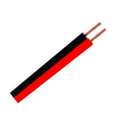 CABO PARALELO BICOLOR PARA SOM/SIRENE 2 X 1.50 300V 100M