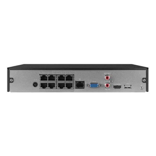 STAND ALONE DVR 08 CANAIS POE IP NVD 1408P SEM HD - INTELBRAS — foto 2 — DVR 8 canais