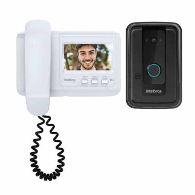 Video porteiro Intelbras IVR 4 com duas fechaduras
