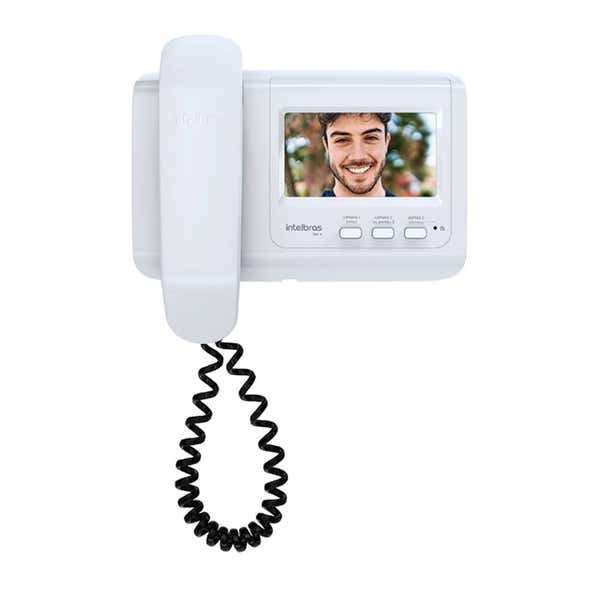 VIDEO PORTEIRO IVR 4 ATÉ DUAS FECHADURAS - INTELBRAS — foto 2 — Interfones