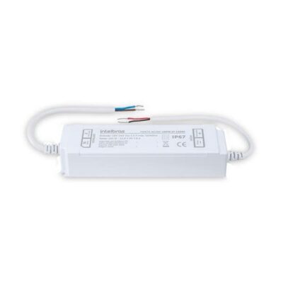 FONTE DE ALIMENTACAO 12V 100W IP67 EF 1208E USO EXTERNO INTELBRAS