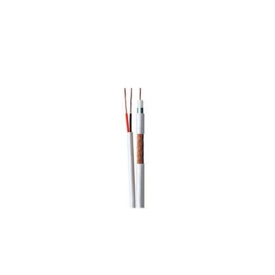 CABO COAXIAL BIP 80 4MM HD DUPLA BLINDAGEM PARA CFTV 100M BRANCO - CONDUTTI
