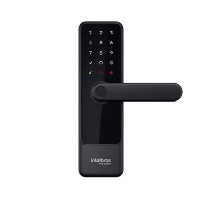 FECHADURA DIGITAL DE EMBUTIR MFD 3000 D PRETA INTELBRAS