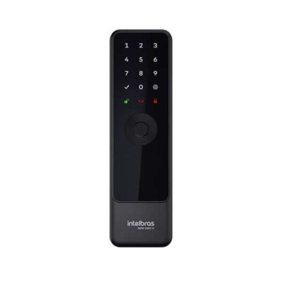FECHADURA INTELIGENTE DE EMBUTIR MFD 3001 D PRETA INTELBRAS