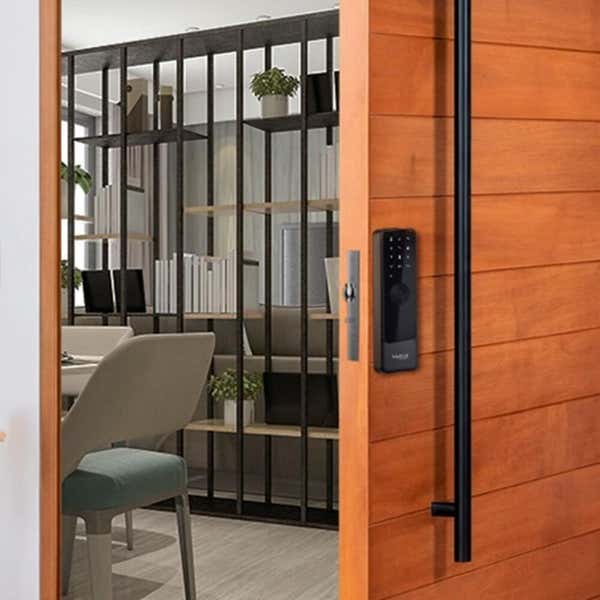 FECHADURA INTELIGENTE DE EMBUTIR MFD 3001 D PRETA INTELBRAS - Imagem 2
