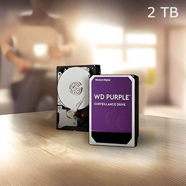 HARD DISK WD PURPLE DISCO RíGIDO PARA CFTV 2TB WD23PURZ — foto 2 — Hd's (HardDisk)