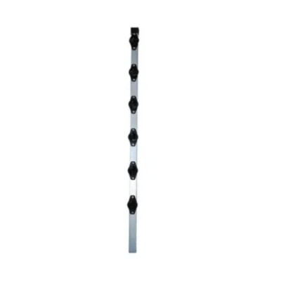 Haste tubo 25x25mm de 1 metro, produto para instalações elétricas