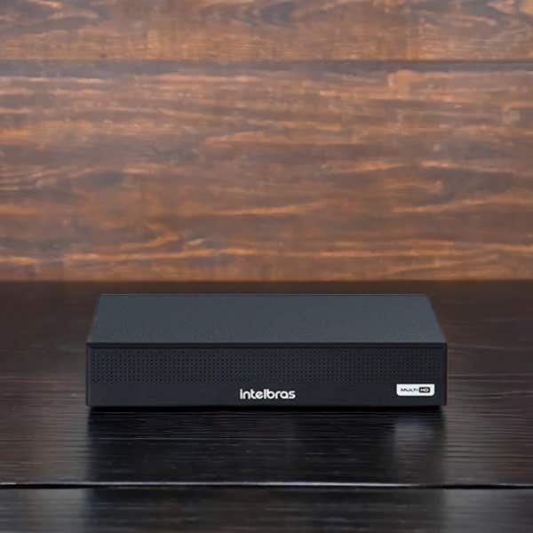 STAND ALONE NVR 04 CANAIS MULTI HD MHDX 1204 C DUAL AUDIO SEM HD INTELBRAS
