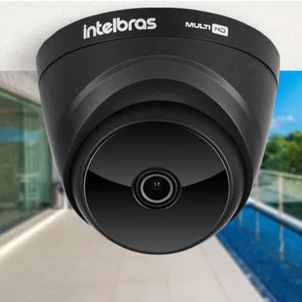 CAMERA INFRA DOME MULTI-HD VHD 1220 D BLACK IR 20M LENTE 2.8MM FULL HD G8