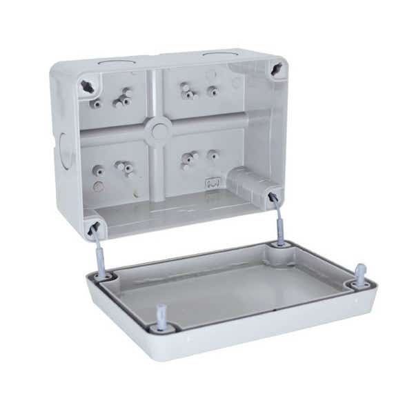 CAIXA ORGANIZADORA MEDIA 7.5 X 16 X 11.5 CM POLIPROPILENO BRANCA - Imagem 2