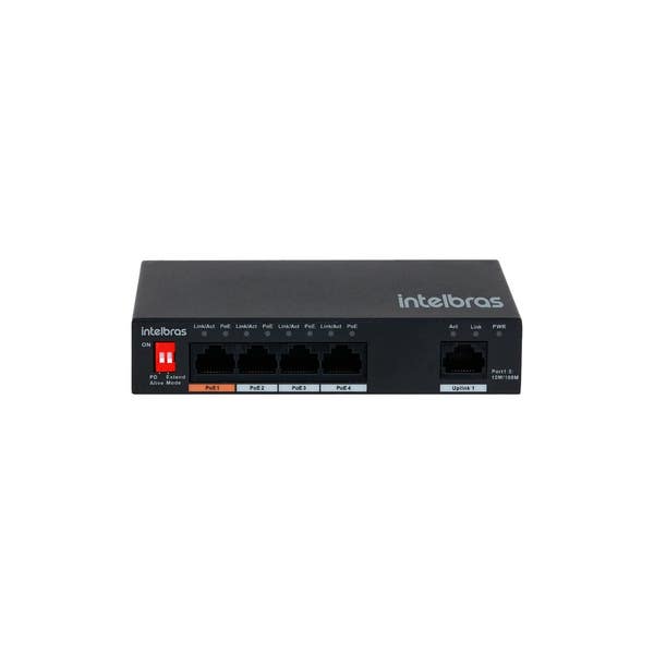 SWITCH SF 500 HI-POE 5 PORTAS FAST ETHERNET - Imagem 3