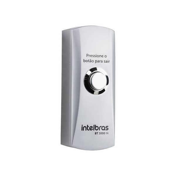 BOTAO DE SAIDA INOX C/ CAIXA DE SOBREPOR BT 3000 IN