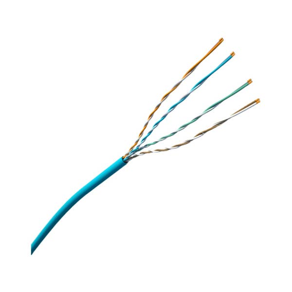CABO DE REDE UTP CAT5E 4 PARES 24AWG CMX AZUL 305M NEXANS - Imagem 3